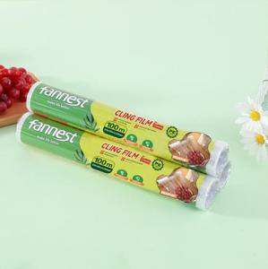 Film de Polietileno Precortado, 25/30cm X 30/100m, Envoltura Elástica Perforada de Grado Alimenticio Libre de BPA para Cocina - Product Image 1