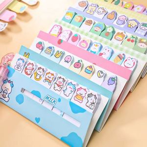Bloc de Notas Adhesivo Multicolor con Dibujos Animados de Animales, Creativo y Lindo, para Estudiantes, Última Novedad, Imprescindible - Product Image 1