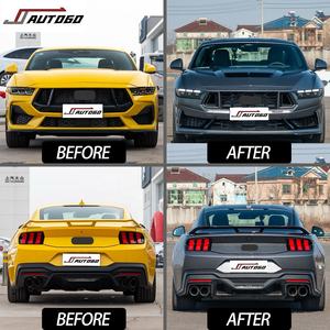 ชุดปรับแต่งร่างกายสำหรับ <span class=keywords><strong>Ford</strong></span> <span class=keywords><strong>Mustang</strong></span> 2024 2025 2.3T 5.0L V8 EcoBoost GT GTD อัพเกรดเป็นม้าดำ - Product Image 2