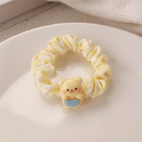 Kawaii dessin animé bébé petits chouchous mignon enfants filles enfants élastiques cheveux élastiques accessoires cravate cheveux anneau corde coiffure
