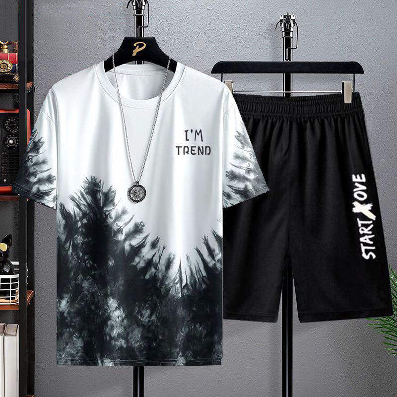 Black forest top + shorts (set)