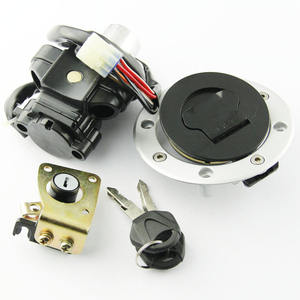 Moto Coperchio Del Serbatoio Del Carburante Serratura Del Tappo Con Interruttore di Blocco di Accensione PER Suzuki GSX400 FSV/FSK1 GK7B <span class=keywords><strong>Inazuma</strong></span> TL1000R TL1000S GSX750 - Product Image 2