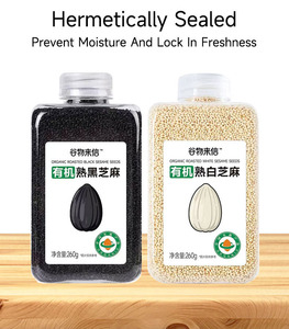 Poudre de sésame noir cru séché FD certifiée Halal - Riche en calcium et en protéines, aliment naturel de variété ANISE, prêt à consommer - Product Image 6