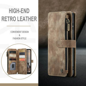 CaseMe Modèle populaire pour <span class=keywords><strong>Redmi</strong></span> <span class=keywords><strong>Note</strong></span> <span class=keywords><strong>7</strong></span>/<span class=keywords><strong>7</strong></span> Pro/7S Étui à rabat en cuir avec porte-carte de crédit Support magnétique Flip Cover Rouge - Product Image 5