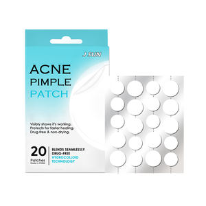 20 Patch 8 + 12mm perhatian untuk bentuk bulat jerawat Patch penutup noda stiker grosir hidrokoloid jerawat Patch - Product Image 1