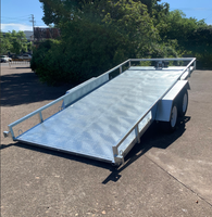Remorque de transport de voitures robuste de 3500 kg avec système d'inclinaison