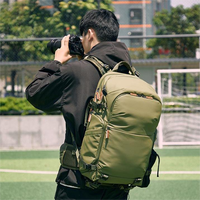Custom Travel Wander rucksack Reiß verschluss Wasserdichte Digital ausrüstung Kamera tasche Stativ halter Tragbares Video ausrüstung sfach
