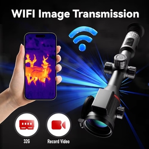 Visor Térmico de Caza de Alta Gama con WIFI, Video, Lente de 50 mm, Visión Nocturna Infrarroja Directa de Fábrica - Product Image 3