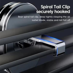 Venda quente Pequeno ABS Car Air Vent Mount Titular Do Telefone Móvel Ao Ar Livre com Metal Gancho Ímã Do Poder Do Telefone Compatível - Product Image 6