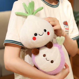 Giocattoli di Peluche <span class=keywords><strong>Carini</strong></span> <span class=keywords><strong>e</strong></span> Adorabili a Forma di Verdure <span class=keywords><strong>e</strong></span> Cipolle, Bambole di Zenzero <span class=keywords><strong>e</strong></span> Aglio per il Comfort <span class=keywords><strong>e</strong></span> la Compagnia dei Bambini - Product Image 2