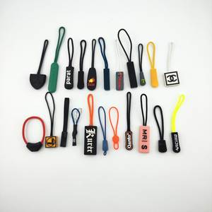 ساحب سحاب سيليكون من كلوريد متعدد الفينيل مخصص ، ساحب سحاب من المطاط الصلب والبلاستيك - Product Image 4