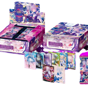 Tùy Chỉnh Phim Hoạt Hình Sản Phẩm Tiếng Anh Thẻ Thương Mại Trò Chơi Evo Mặt Trời Mặt Trăng Bộ Sưu Tập Chơi Crate Laser Poke Thẻ Booster Hộp - Product Image 6