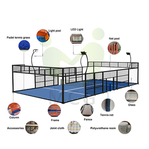 MCG 2025 <span class=keywords><strong>Cancha</strong></span> de Pádel Panorámica Más Popular, Campo Completo de Pádel, Costo de <span class=keywords><strong>Cancha</strong></span> de Pádel - Product Image 6