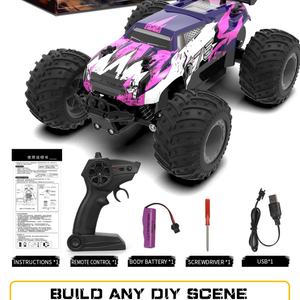 รถบังคับวิทยุ JJRC Q175 2.4GHz มอเตอร์คู่ ขับเคลื่อน 4 ล้อ พร้อมไฟ LED ขนาด 1/18 รถบรรทุกออฟโรด ของเล่นเด็ก ของขวัญ - Product Image 6