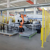Dardontech Presse à poinçonner CNC à tourelle 46 stations multifonctionnelle avec positionnement de moule, roulement de profilés, gravure et formage de persiennes intégrés