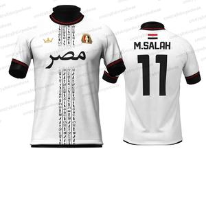Nouveau Maillot de Foot Égypte Homme 25-26 Séchage Rapide Respirant Manches Courtes 100% Polyester Kit Mohamed Salah 11 - Product Image 6
