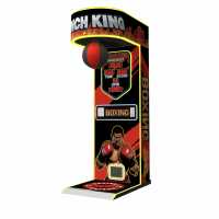 Gaming City Acier inoxydable Kick Hammer One Punch Music Arcade Boxing Machine Coin Operated Amusement Arcade Game Center