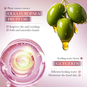 Crème pour les mains parfumée au diamant SADOER, hydrate, nourrit, améliore la peau sèche et rugueuse, parfumée, produits de soin de la peau des mains, automne-hiver - Product Image 4