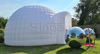 Vente en gros de tente pour discothèque tente gonflable légère tente de fête dôme publicitaire chapiteau gonflable personnalisé igloo