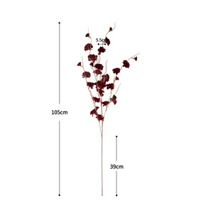 ดอกกุหลาบผ้าไหมดีไซน์ใหม่ ก้านเดี่ยว ขายส่ง สำหรับตกแต่งเพดานห้องจัดเลี้ยงงานแต่งงาน โรงแรม ล็อบบี้ และโถงทางเข้า - Product Image 6