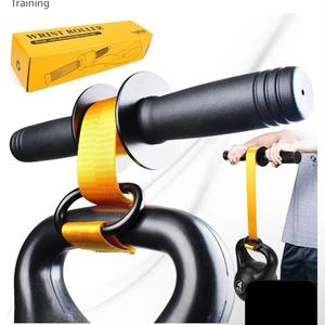 Penguat latihan kekuatan rumah, penguat lengan bawah dan Roller pergelangan tangan pelatih kebugaran pergelangan tangan - Product Image 3