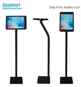 New Fit for iPad pro 12.9 comprimidos Anti-Roubo Suporte de Chão de exibição com Bloqueio