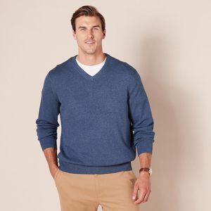 <span class=keywords><strong>Pull</strong></span>-over essentiel pour <span class=keywords><strong>homme</strong></span>, <span class=keywords><strong>col</strong></span> en <span class=keywords><strong>V</strong></span>, manches longues, uni, en polyester/coton, disponible en grandes tailles, collection automne ODM - Product Image 6