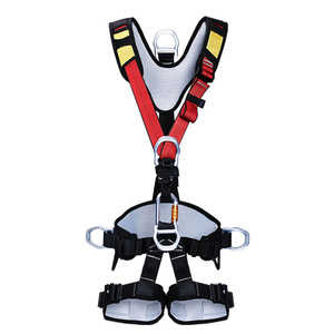 เข็มขัดนิรภัยแบบเต็มตัว Canle 4 ห่วงรูปตัว D รับน้ำหนักได้ 1200 กก. สำหรับการกู้ภัยในที่สูง - Product Image 1