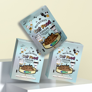 Sacs Mylar anti-humidité de forme personnalisée, pochettes refermables à fermeture éclair, taille personnalisée, matériaux PET VMPET PE pour aliments pour animaux et gelées - Product Image 4