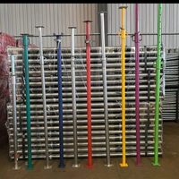 Adjustable Shoring Props Structural Load-Bearing Support; Steel Bracing Post-Cast Strip Reinforcement; Formwork Shells