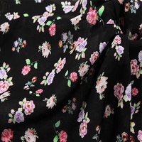 Benang Bali Katun 60*60 Kustom Kain Cetak Digital Bunga Kecil
