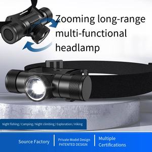 Налобный фонарь с мощным светом, перезаряжаемый, суперяркий, налобный фонарик, класс защиты IP65, белый и красный свет, для рыбалки и активного отдыха - Product Image 6