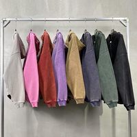 Pull décontracté de rue personnalisable unisexe à capuche épais 350 g/m² avec séchage rapide et coupe-vent pour la saison printanière