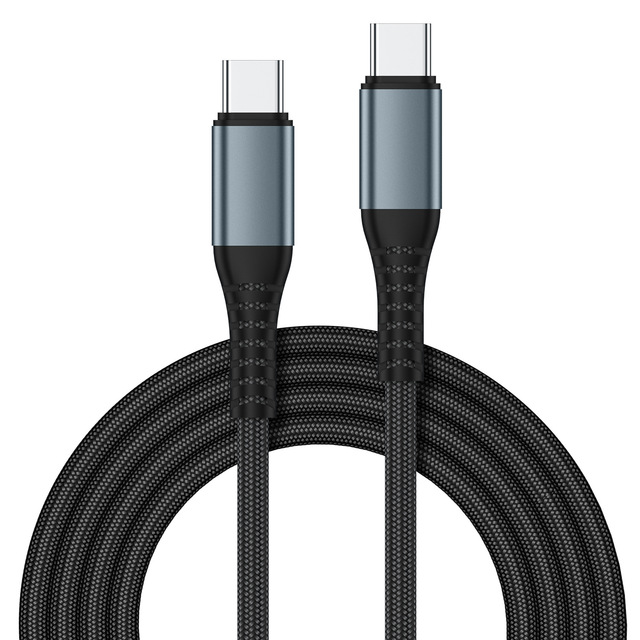 Wholesale High Quality Braided 1.5m Usb c Type c Data Cable Pd3.1 240w 48v 5a Fast Charging 480mbps Data Transfer Cable Type c