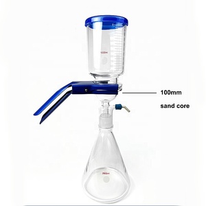 Tiandi phòng thí nghiệm 1000ml kính tốt nghiệp Lọc Phễu cho lọc chân không lắp ráp bộ lọc - Product Image 2