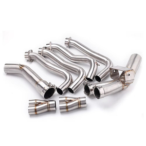 Système d'échappement complet pour <span class=keywords><strong>moto</strong></span> Yamaha FZS1000 FZ1 <span class=keywords><strong>FAZER</strong></span> 2006-2015, silencieux, tube intermédiaire avant - Product Image 4