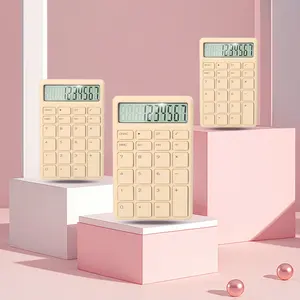 Calculadora portátil al por mayor, calculadora sencilla y compacta a la moda para estudiantes de oficina, calculadora mágica
