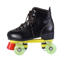 Chaussures de patinage à roulettes personnalisées, location de patins à roulettes en pu transparent à rebond élevé, patins à roulettes quad