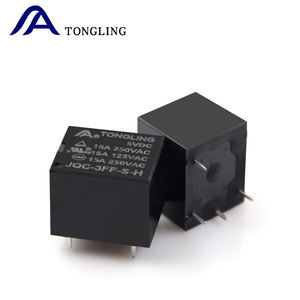 TONGLING JQC-3FF-S-H電磁T73シリーズ4ピン5V 10A <span class=keywords><strong>DC</strong></span>リレーPCB取り付け - Product Image 4