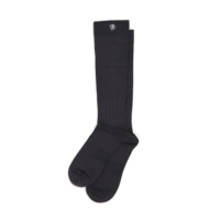Chaussettes hautes pour hommes OEM, design personnalisé, chaussettes de sport tricotées, chaussettes de course personnalisées, logo personnalisé, chaussettes de compression en coton