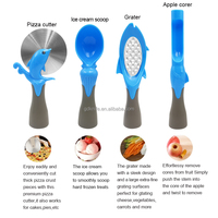 8 pièce Accessoires de Cuisine Fruits Légumes Outils de Cuisine Gadgets Avec Non-slip Poignée