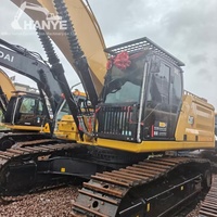 Excavatrice hydraulique CAT345 d'occasion avec système de chargement intelligent, fonctionnement stable et continu pour la construction de grandes infrastructures