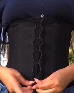 Zip Style Corset taille formateur Corsets fermeture éclair sous le buste <span class=keywords><strong>perdre</strong></span> du poids <span class=keywords><strong>ventre</strong></span> Abdominal Sport ceinture sablier corps Shaper pour les femmes - Product Image 2