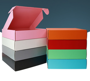 Caja Promocional de Cartón Corrugado Doble de 5 Capas, Autoensamblable, Portátil, Reutilizable, Ecológica y Personalizable de Alta Calidad - Product Image 1