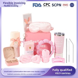 Set <span class=keywords><strong>de</strong></span> Regalo Práctico <span class=keywords><strong>para</strong></span> Niña con Taza, <span class=keywords><strong>Antifaz</strong></span>, Joyero y Pulsera, Diseño Rosa, <span class=keywords><strong>para</strong></span> Cumpleaños o Día <span class=keywords><strong>de</strong></span> la Madre - Product Image 1