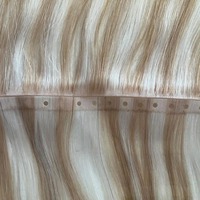 Extensions capillaires Remy vietnamiennes naturelles Genius Machine à double trame invisibles toutes couleurs, teintables, personnalisables, poids personnalisé, marque EA