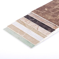 Personnalisé 4x8ft haute brillance PVC UV feuille de marbre revêtement UV feuille de plastique PVC panneau de mousse pour décoration intérieure panneau mural