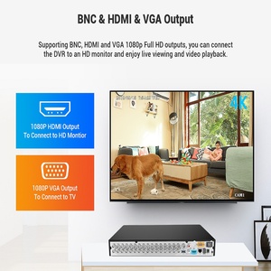 <span class=keywords><strong>ANNKE</strong></span> 32CH 4MP pour Surveillance Professionnelle H.265 + Sécurité <span class=keywords><strong>DVR</strong></span> NVR Enregistreur Accès à Distance 5 en 1 HD <span class=keywords><strong>DVR</strong></span> Enregistreur Vidéo - Product Image 6