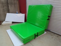 Tapis de gymnastique professionnel en PVC, grand et épais, avec poignées renforcées, pour exercices de gymnastique et de gymnastique artistique