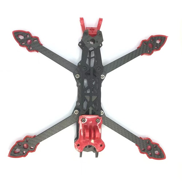 Mark 4 5inch 225mm Carbon Fiber Red Quadcopter Frame Kit for FPV Freestyle RC Racing Accessories